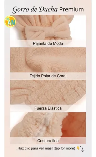 Turbante Toalla Microfibra Anti Frizz Secado Rapido Pack X2