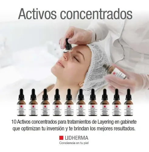 Tranexámico Solución Despigmentante Blanqueadora Lidherma Momento de aplicación Noche Todo Tipo de piel
