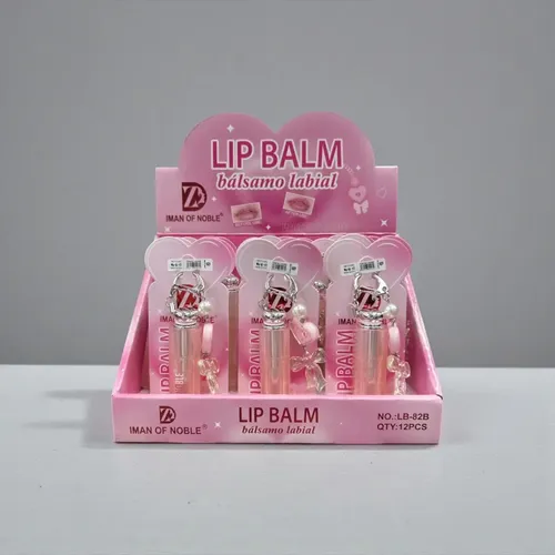 Bálsamo Labial Lip Balm Hidratante Iman Of Noble Con Llavero