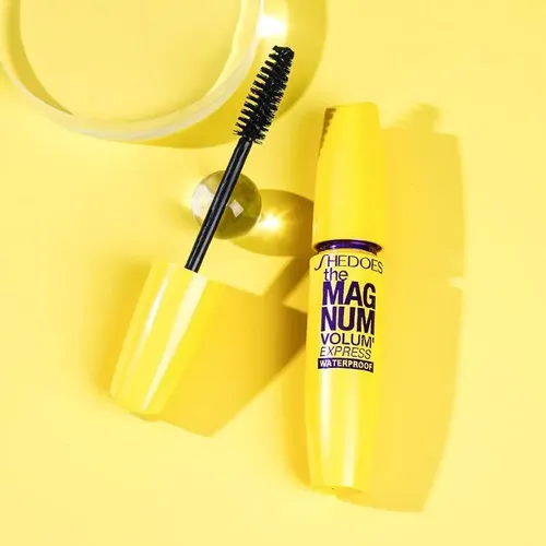 Mascara Impermeable, Natural Y Duradera Sin Manchas