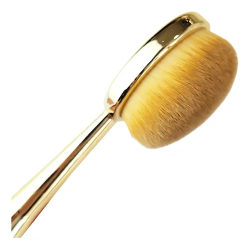 Set Profesional 6 Brochas Oval De Maquillaje Varios Colores