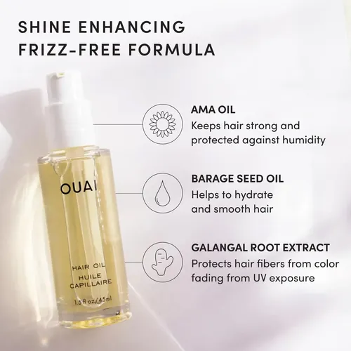 Aceite Para El Cabello Ouai, Sérum Protector Del Calor Y Sua