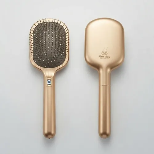 Cepillo Para Cabello Alta Calidad Flor Gao