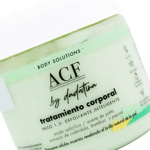 Acf By Dadatina Body Solutions Paso 1,5 Exfoliante Corporal
