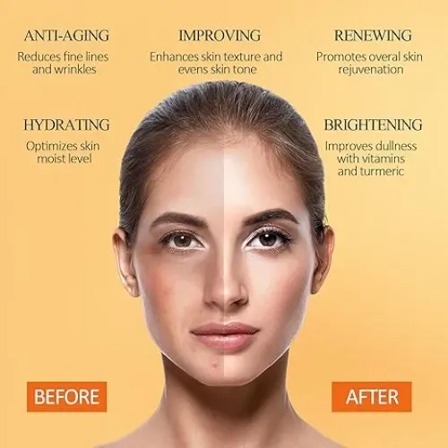 Máscara De Arcilla De Cúrcuma Y Vitamina C Con Limpieza Pro