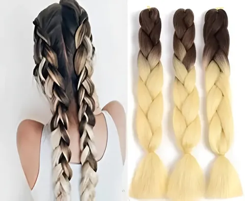 Extensiones Pelo Kanekalon Para Trenzas Africanas Degrade Color B39