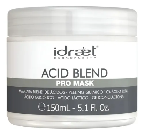 Mascara Peeling Acid Blend Glicolico Lactico 150g Idraet