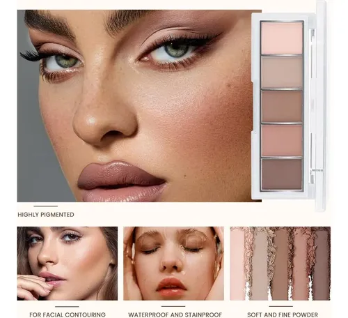 Paleta De Sombras Nude Matte Bdmytkx 5 Colores
