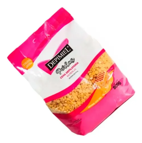 Depimiel Cera Depilatoria Perlas Natural Con Miel X 800gr