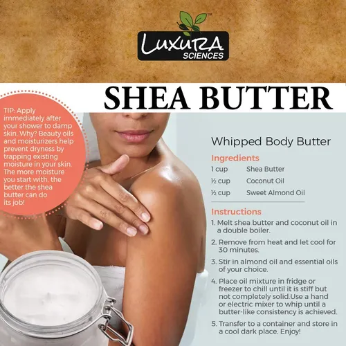 Crema Hidratante Para La Piel Luxura Sciences Manteca De Kar