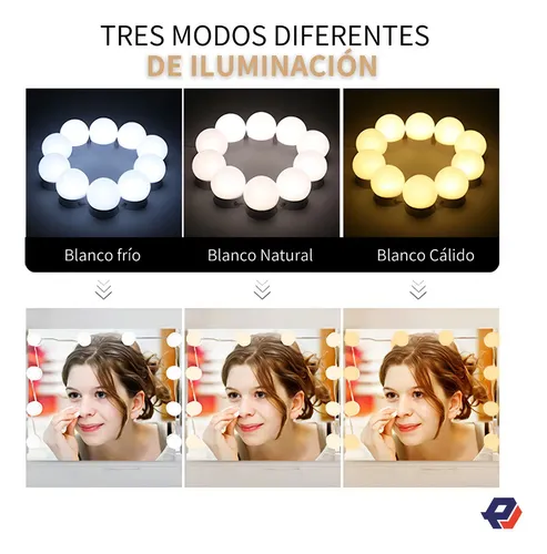 10 Linternas Led Para Maquillaje