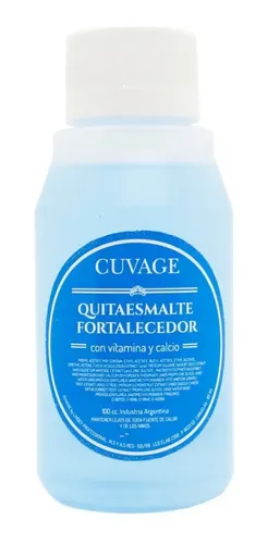 Cuvage Quitaesmalte Fortalecedor Uñas Manicuria Calcio 100ml