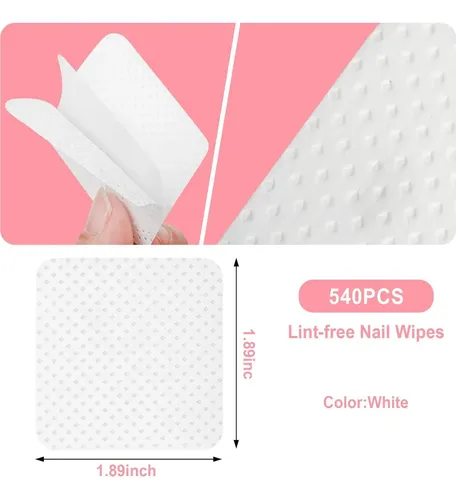 Toallitas Para Remover Esmalte 540pcs