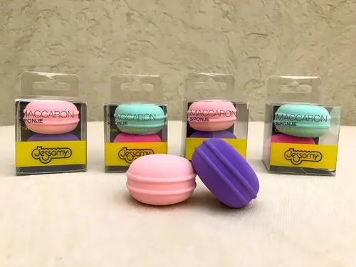Esponjas Maccaron X2 Beauty Blender Maquillaje Jessamy C327