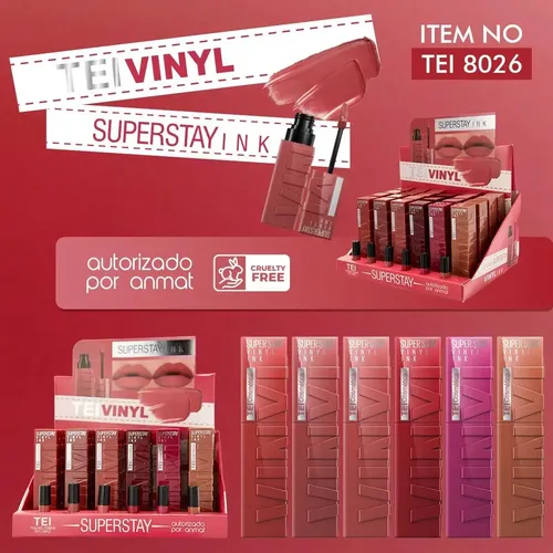 Labial Superstay Vinyl Ink – Tei 01