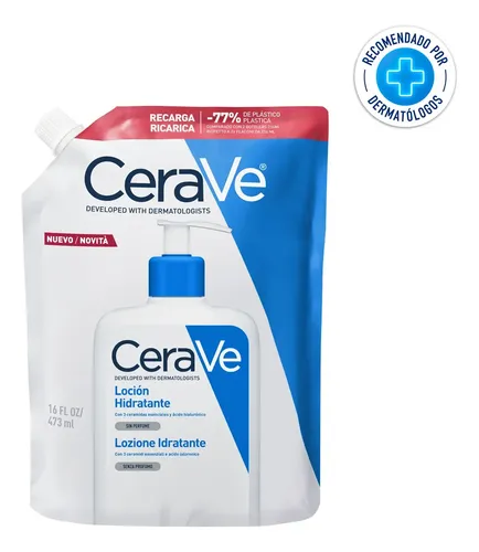 Cerave Loción Hidratante Pieles Secas Muy Seca 437ml Refill