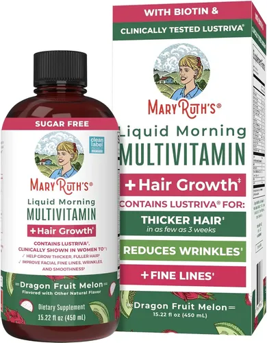 Multivitamínico Líquido Para El Crecimiento Del Cabello Mary