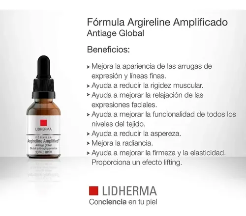 Argireline Arrugas Profundas Antiage Lidherma