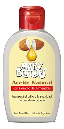 Pack Aceite Capilar Natural Mary Bosques Almendras 60 Ml