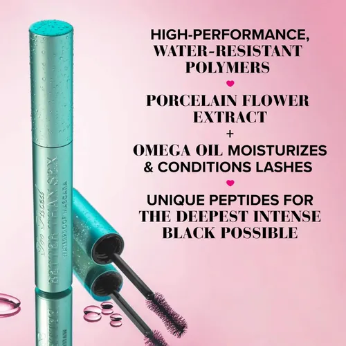 Set De Rímel Too Faced Better Than Sex, Tamaño Viaje Con Bol