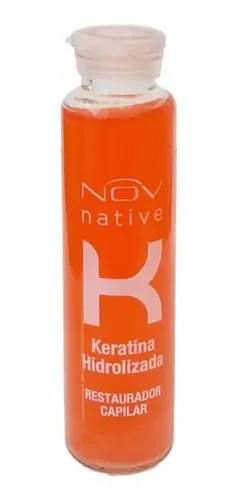 Ampollas Nov Keratina Hidrolizada Pelo Dañado Seco Caja X 15