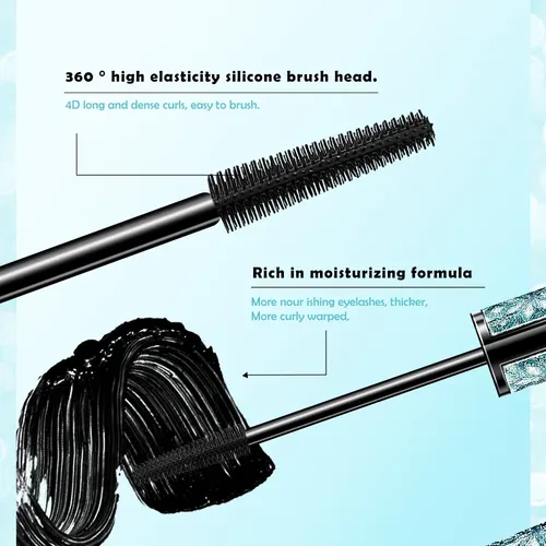 Máscara Mineral Voluminizadora 4d, Impermeable, A Prueba De