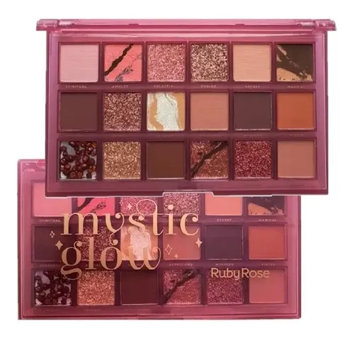 Paleta De Sombras De Ojos Mystic Glow Ruby Rose