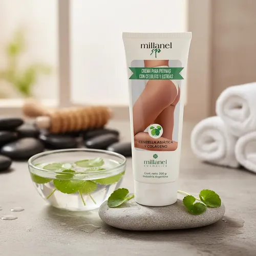 Crema Reafirmante Para Piernas Estrias Tonificante