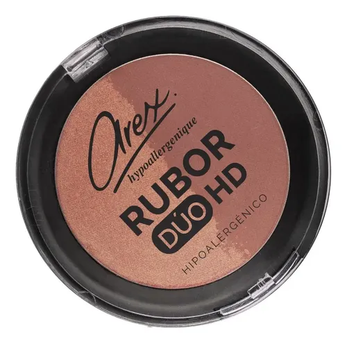 Rubor Arex Rubo Dúo HD Polvo Marrón Café Rose Fantasy 2 Tonos