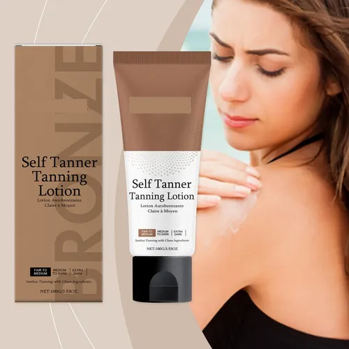 Crema Bronceadora Hidratante E Hidratante Sin Sol, 1 Unidad