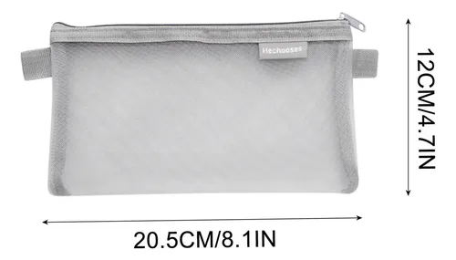 J Bolsa De Lona En Blanco Con Cremallera For Bolsas De ,