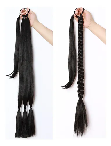 Extensiones De Trenza De Cola De Caballo, Trenzas, Extension