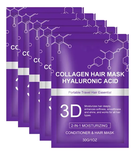 3d Collagen Hair Mask, Hydrating Treatment, Deep
