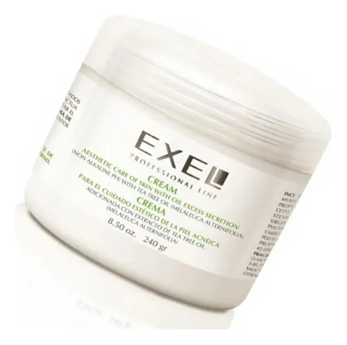 Crema Antiacne Exel 240 Piel Grasa Tea Tree Oil Tratamiento