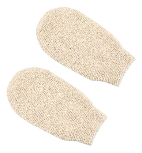 Guantes Exfoliantes De Baño De Fibra Natural, Toallitas, Gua