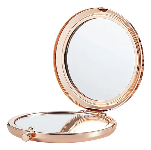 Compact Perfect For Purse, Pocket Compact Light Yellow