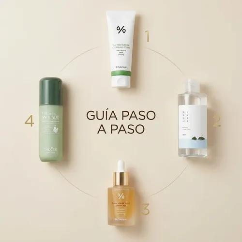 Kit Skincare Coreano Rutina Completa Jabón Serum Hidratante