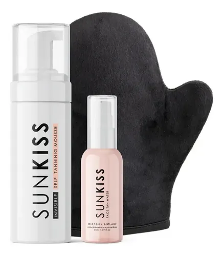 Kit Autobronceante Invisible Sunkiss + Guante + Face Tan