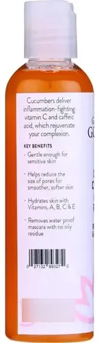 Desmaquillante Orgánico De Pepino Glimmer Goddess 120 Ml