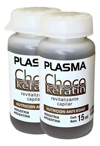 Ampolla Choco Keratin Plasma 15ml X6u