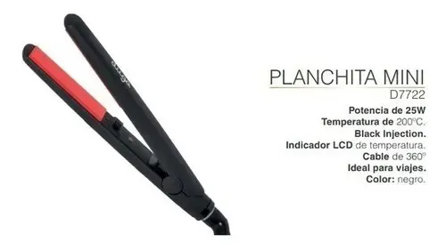 Planchita Mini Tourmaline Duga Sw 7722 Salón