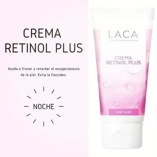 Crema Antiage Laca con Retinol Hipoalergénica para Rostro 70mL