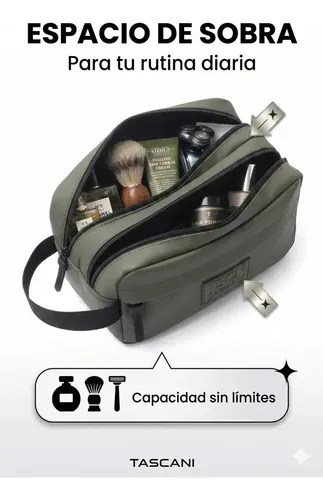 Neceser Tascani Viaje Maquillaje Portacosméticos Bolsito Organizador Urbano Valija Premium