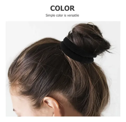 100 Unidades De Cintas Elásticas Para El Pelo Para Mujer, Ci