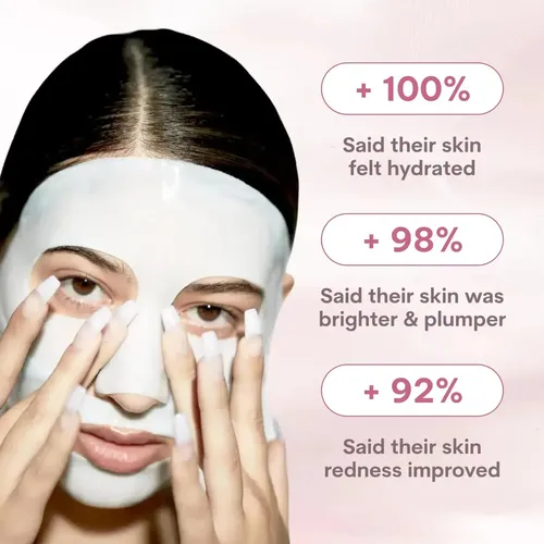 Mascarilla De Colágeno Para Reafirmar La Piel, Caja De 4