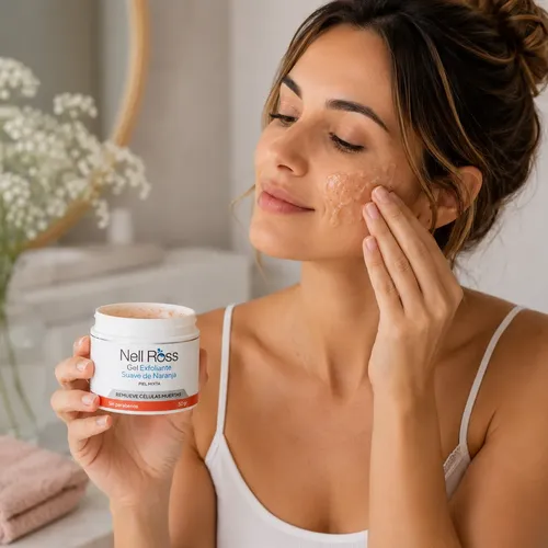 Exfoliante Facial Barre Celulas Muertas Nell Ross Naranjas
