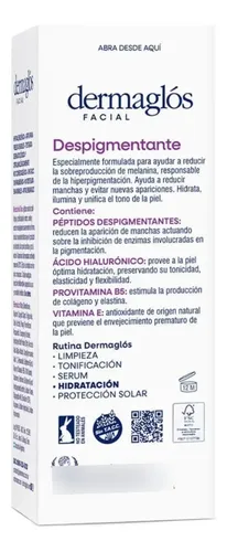 Dermaglós Crema Gel Facial Despigmentante 50 G