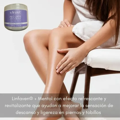 Crema Piernas Relajante Idraet Pro Legs Zen Masajes 500g