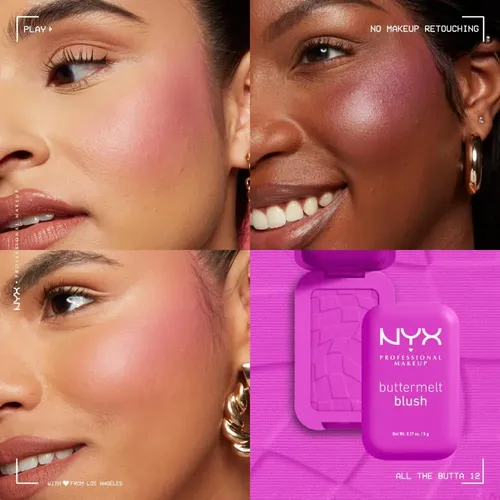 Maquillaje Profesional En Polvo Nyx Que Derrite Todo El Tras