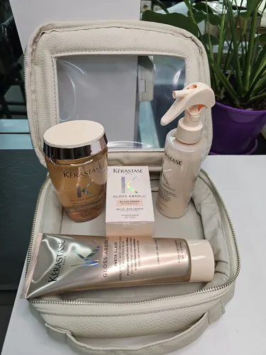 Kit Gloss : Shampoo+acondicionador+aceite+spray + 2 Regalos